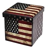 ボックススツール 折りたためる 収納ボックス スツール No.1 合成皮革