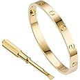 LOVE Bracelet for Women to Match Your Outfit, 18K Yellow Gold, Sold with a Screwdriver, 17cm