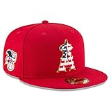 New Era Los Angeles Angels 2018 July 4th Stars and Stripes 59 FIFTY On Field Fitted Hat 8