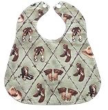 ハンドメイドBoy Baby Bib by Designs by Downing カラー: グリーン
