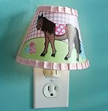 Pretty inピンクPony Horse夜ライトのガールズ寝室赤ちゃん保育園nl0026