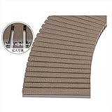 ミヅシマ工業　樹脂製グレーチング　フリーハードルGS　♯251～300　　251～300mm×1m×19mm　435-0050　※受け枠別途 石目調