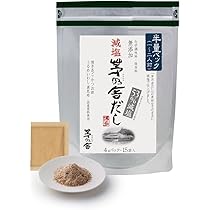 Amazon.co.jp: 減塩 1袋(4g×15パック入) 塩分控えめ 減塩だし 本格だし