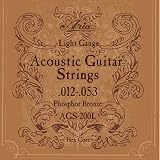 Aria ARIA アリア Acoustic Guitar フォークギター弦 Light ライト フォスファーブロンズ AGS-200L