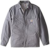 CarharttメンズBig & Tall Flame Resistant Duck Traditional Coat US サイズ: L カラー: グレイ