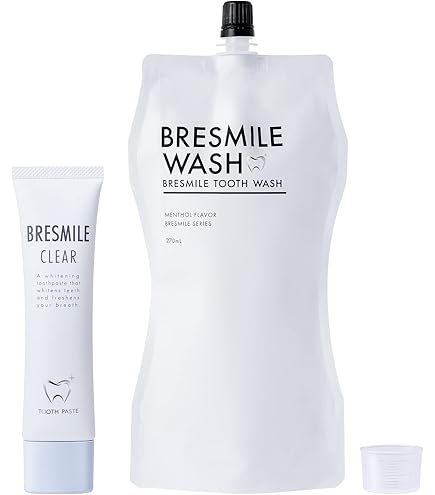 【やさりん様★専用！！】BRESMILE WASH  270ml × 6袋 Amazon.co.jp: Bresmile Breath Wash, 9.1 fl oz (270 ml) x 2 Bags