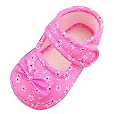 Zhhlinyuan 安定した品質 Infant Cute Bowknot Princess Shoes Antiskid Soft ベビー Shoes xsx005