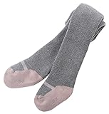 FEOYA ベビー タイツ 女の子 フォマール 綿混 赤ちゃん スパッツ 80 グレー 秋冬 結婚式 ひな祭り お誕生日 プレセント カジュアル １-2歳