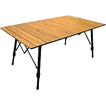 Amazon.co.jp: waku fimac アウトドアテーブル 120×70cm キャンプ