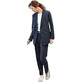 Amazon Nissen ニッセン 長袖 洗濯機洗いok レディーススーツ レディーススーツ 2パンツスーツ3点セット ノーカラー ジャケット 色違いテーパードパンツ2本 パンツスーツ 通販