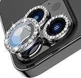 【6枚セット】ILYAML for iPhone16 pro カメラフィルム iPhone16 pro max 用カメラフィルム iPhone16 カメラフィルム iPhone16 plus用レンズ保護カバー 薄型 強化ガラス 耐衝撃 独立型 黒縁取り 露出オーバー防止 アルミ合金 アイフォン 16プロ マックス用 カメラカバー ライト ダイヤモンド
