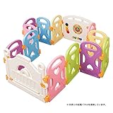 シンセーインターナショナル kiss baby ベビーサークル キャッスルランド 6ヶ月~3歳半頃対象 使いたい大きさに変化できるベビーサークル