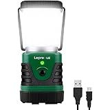 LE Rechargeable Camping Lantern, 1000 Lumen LED Outdoor Lights, 4 Modes Emergency Light, Water Resistant Tent Light for Campi