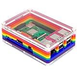 Pibow 3 B+ パイボー ３Ｂ＋ for Raspberry Pi 3B+/3/2 (01 レインボー Rainbow)