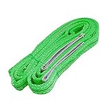 iimono117　ナイロンスリング ベルトスリング 全長4m グリーン / 強度 耐荷 耐久 本格仕様 ベルト幅 25mm 荷物 吊り上げ 耐荷重 400kg パワフルスリング 荷吊りベルト 牽引ロ