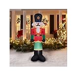 Nutcrackerクリスマスインフレータブル7 " Tall