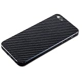 Simplism iPhone 5/5S 用 背面保護 テクスチャーシート ブラックカーボン調 TR-PFIP13-CBBK