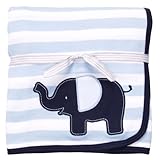 Carters Little Big Guy Elephant Blanket BLUE by Carter's