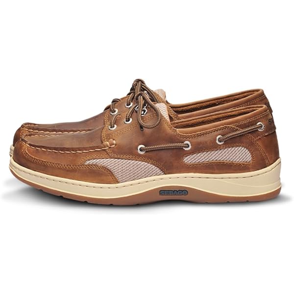 Sebago Jackman Boat Shoe Donna - In Sintetico, Suola In Gomma