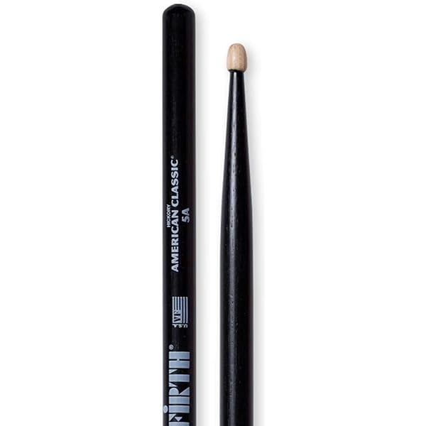 Amazon.co.jp: VIC FIRTH VIC-5AB American Classic 5A Black ドラム