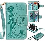 iPhoneSE 5 5s ケース カード収納 手帳型 ウォレット型 スタンド機能 ケース ストラップ付き 落下防止 マグネット開閉式 財布型 カバー iPhone SE iPhone 5 5s ケー