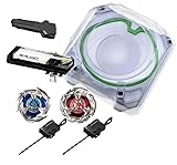 【5点セット】べイフ”レードX BX-01 スターター ドランソード 3-60F +BX- 02 スターター ヘルズサイズ 4-60T + BX-09 ベイバトルパス + BX-10 エクストリームスタジアム + BX-11 グリップ