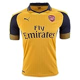アーセナル16 / 17 Away Soccer JerseyメンズカラーイエローサイズM