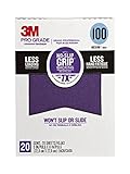 3M 26100CP-P-G 100 Grit Pro Grade No-Slip Grip Advanced Sandpaper, 9 x 11" [並行輸入品]