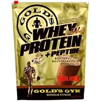 Amazon.co.jp: ゴールドジム(GOLD'S GYM) CFMホエイプロテイン+