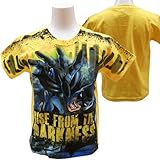 BATMAN（バットマン）半袖Tシャツ（イエロー）