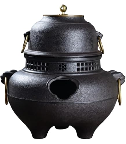Amazon｜茶道具 茶釜 (利休好写阿弥陀堂釜（風炉用）)｜茶釜