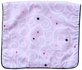 Caden Lane Luxe Collection Burp Set, Light Pink Swirl, 2-Count by Caden Lane [並行輸入品]