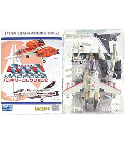 Amazon | 【3】 エフトイズ 1/144 超時空要塞 マクロス
