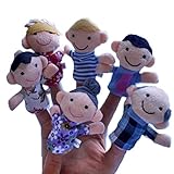 smtsmt 6個新しいソフトFamilyメンバーPuppet Toy