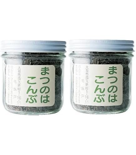Amazon | 【花錦戸】 まつのはこんぶ 瓶入り(145g×2) | 花錦戸 | のり