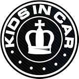 KIDS IN CARマグネット（ホワイト）