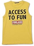 (ヒステリックミニ) Hysteric Mini ACCESS TO FUN タンクトップ 140cm イエロー