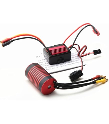KingVal 2845 3400KV Waterproof Brushless Motor For 1/14 RC Cars - 3.175mm Shaft, High Torque - View #3