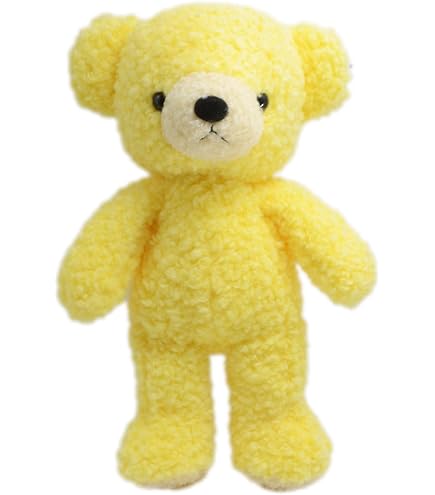 Amazon.co.jp: 童心タグリボン付き クマのモコM ぬいぐるみ 中国製