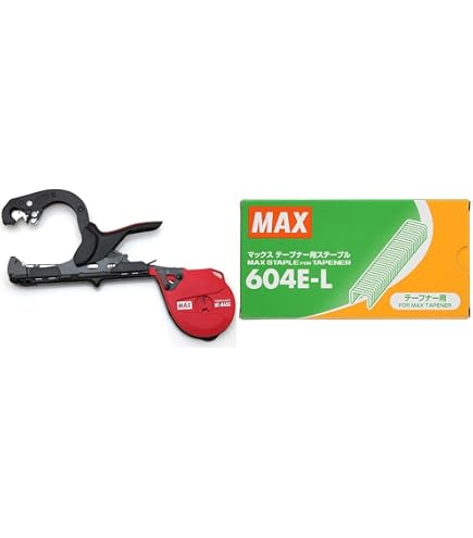 Amazon.co.jp: 【セット買い】マックス 楽らくテープナー HT-R45C +