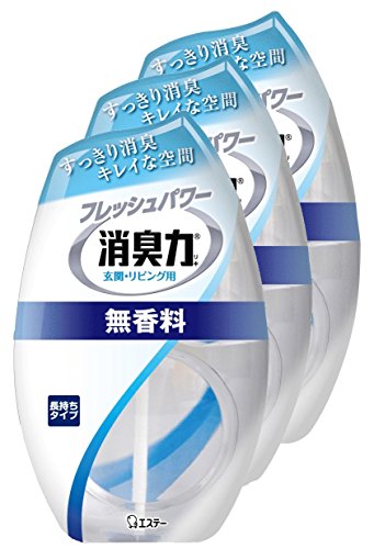 【まとめ買い】 お部屋の消臭力 消臭剤 部屋用 無香料 400ml×3個
