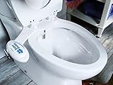 Bidet Buddy Clean FreshバスルームBidetシステムBuilt In Night Light Toilet Seat水Electric
