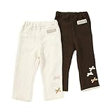 【アウトレット】Biquette Club (ビケット クラブ)レギンス (80～130cm) キムラタンの子供服 ブラウン 80 (10356x10556-154)