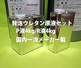 硬質発泡ウレタンフォーム原液 / 30倍 8kgセット / FRP　補修　エアロ