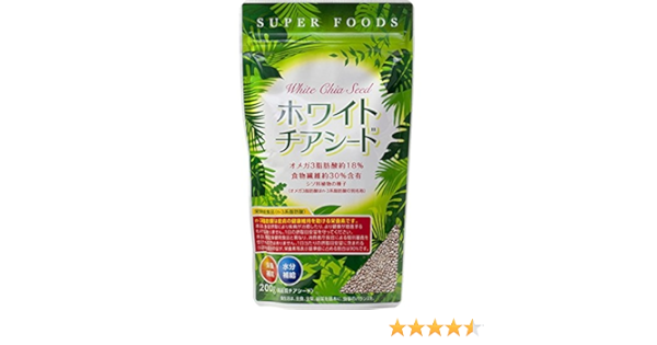 サンヘルス ホワイトチアシード 0g ダイエット食品 栄養機能食品 N 3系脂肪酸 サンヘルス 健康食品 通販 Amazon