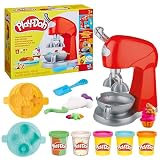 Play-Doh Kitchen Creations マジカルミキサープレイセット、子供用クラフト、プレイキッチンアクセサリー付きおもちゃミキサー、幼児向けアートクラフト。