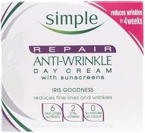 simple anti aging day cream