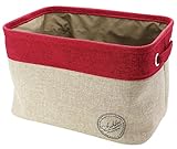 NAVY 収納ケース ASHLEE フォールディング ボックス オープン M レッド K495-RD