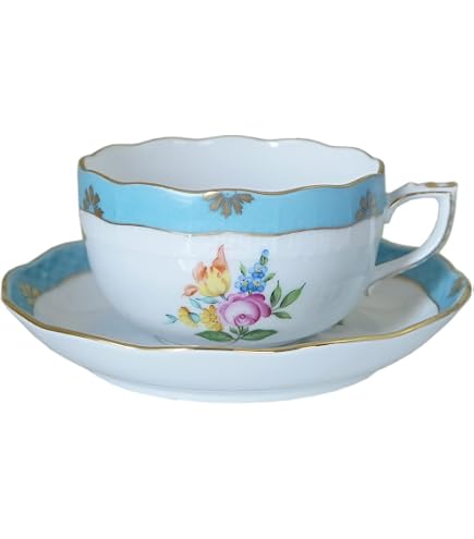 Amazon｜ヘレンド (HEREND) アポニー フラワー AF コーヒーカップ 