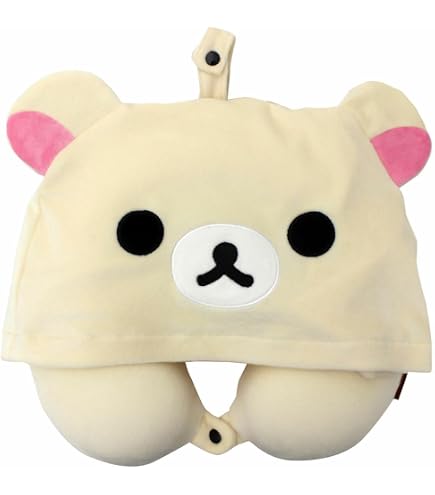 Amazon｜丸眞 フード付き ネックピロー ディズニー チップ＆デール